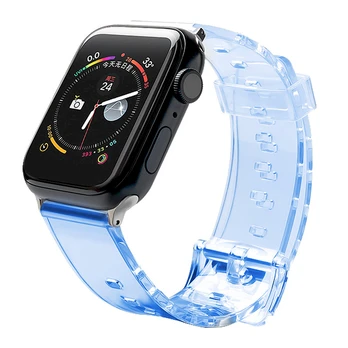 Išmaniojo laikrodžio Apple silikoninis dirželis, Mėlynos spalvos, 38/40/41mm