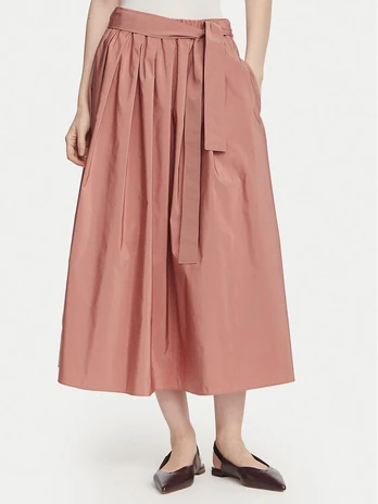 Weekend Max Mara Midi sijonas Alpaca 2625106041 Ruda Regular Fit
