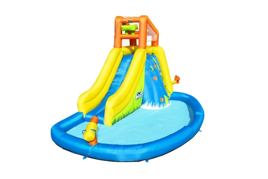 BESTWAY pripučiamas žaidimų centras Mount Splashmore Mega WaterPark, 53345