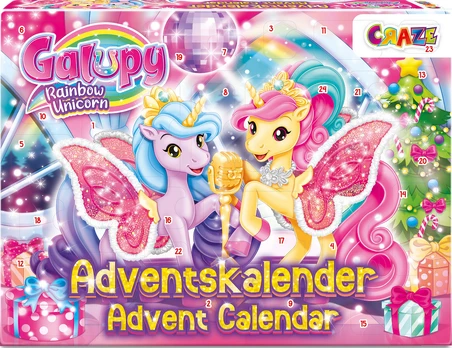 Advent Calendar Galupy Unicorn 2024