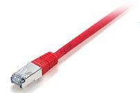 Equip Patchkabel Cat6 S/FTP 2xRJ45 5.00m raudona LSZH Polybeutel