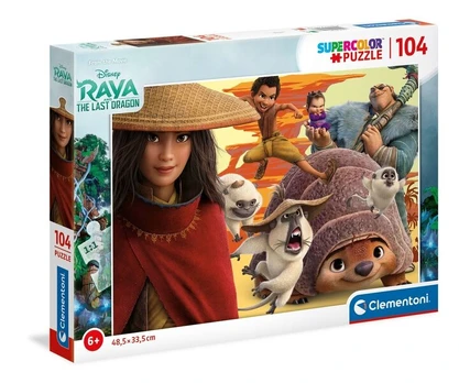 Dėlionė Raya ir paskutinis drakonas, 104 dalių