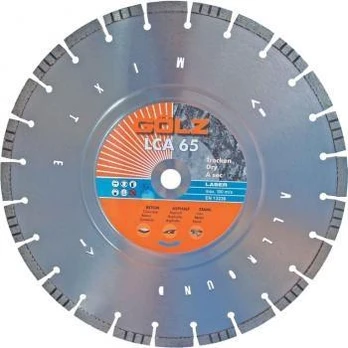 Usorteret Deimantinis diskas GOLZ LCA 65 Ø400x25,4mm
