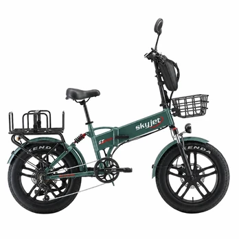 Elektrinis dviratis Skyjet GTIII PRO PLUS Žalias (GTIIIPGN)