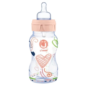Maitinimo buteliukas JBimbi Trendy 330 ml Peach