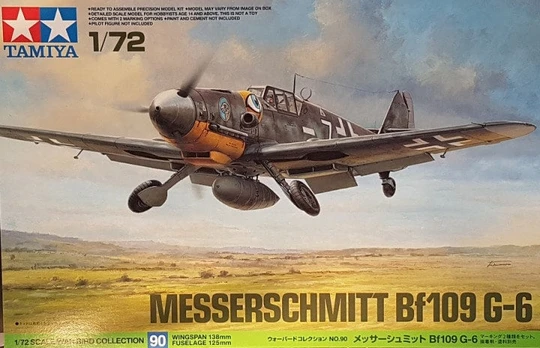 Tamiya - Messerschmitt Bf109 G-6, 1/72, 60790