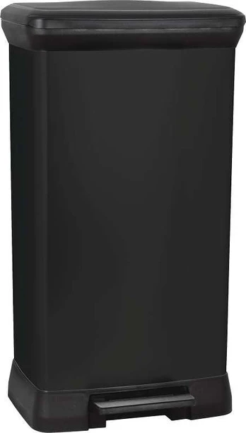 Šiukšliadėžė Curver Deco Bin, juoda, 50 l