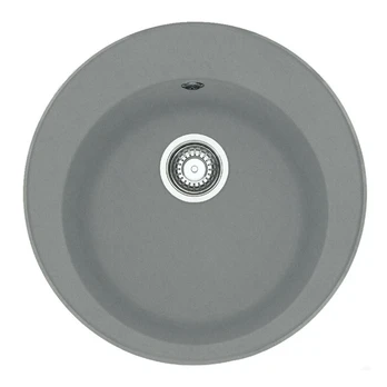 Granitinė plautuvė Franke Ronda, ROG 610-41, ekscentrinis ventilis, Steingrau