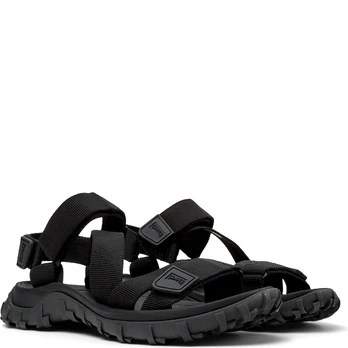 Basutės vyrams, Juoda, Lasted sandals