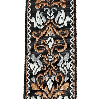 Dirželis rankinėms, Chocolate-grey-black base