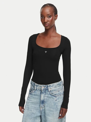 Guess Glaustinukė W6YP21 K4356 Juoda Slim Fit