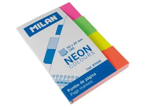 :Popieriniai indeksai 4sp 87039 MILAN/10