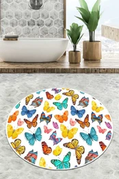 Foutastic Vonios kilimėlis Butterfly Valley Circle Djt 80 kaina