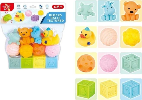 Trifox Soft sensoriniai blokeliai 12 vnt
