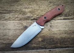 Haller Nóż LKW Mauler VG10 Damast Micarta