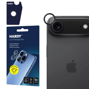 3mk HARDY objektyvo apsauga „iPhone 17 Air“ – juoda