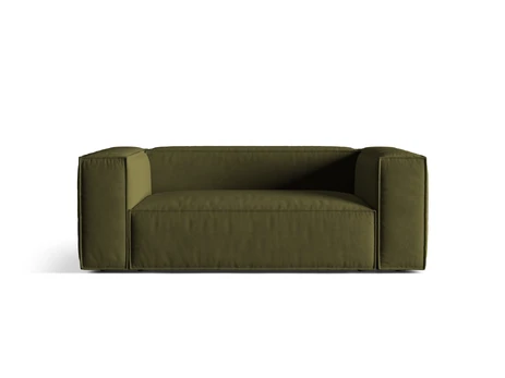 Sofa, Nuria, 2 vietų, 110x170x72, samanų žalumo melanžas