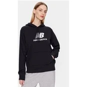 New Balance Džemperis WT31533 Juoda Relaxed Fit