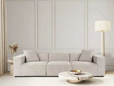 3 vietų sofa Lora 3 Seater - Mocha kaina