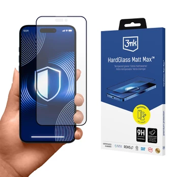 3mk HardGlass Matt Max pro Apple iPhone 16 Pro