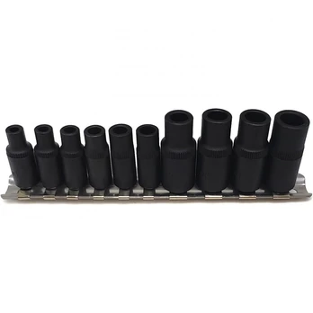 Adapterių rinkinys sriegikliams 1/ 4", 3/ 8 10vnt.