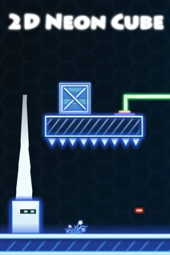 2D Neon Cube PC
