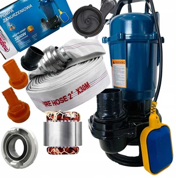 Panardinamasis siurblys su plūde 3200w