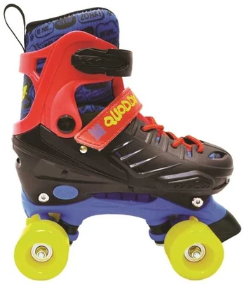 Sport One Quoddy Rollers Rulleskøjter, Sort/Blå STR. 35-38