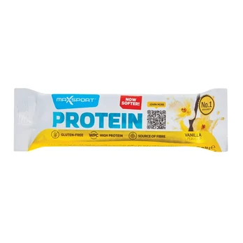 Baltyminis batonėlis vanilės skonio MAX SPORT, 50 g