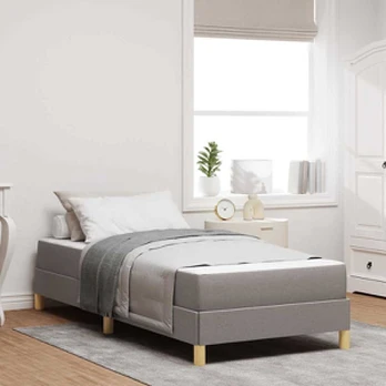 Kiemas lova Taupe, Rudas 90 x 190 cm