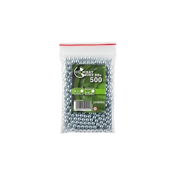 Combat Zone Quality aliuminės kulkos, 6 mm, 0.30 g - 500 vnt.