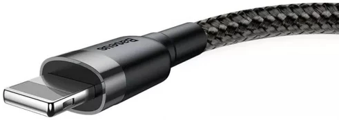 Baseus CALKLF-CG1 USB kabelis 2 m USB A Pilka, Juoda