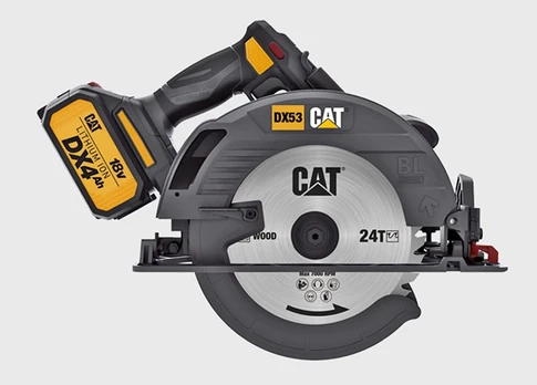 diskinis pjūklas CAT DX53B 18 V 185 mm