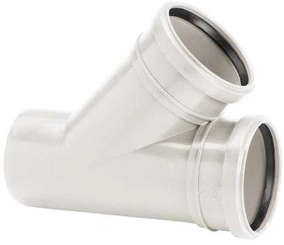 Uponor Decibel Gren 75/75 mm 45° M/2Mf