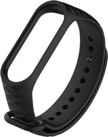 Beline Beline dirželis Mi Band 3/4 juoda/juodas ver2