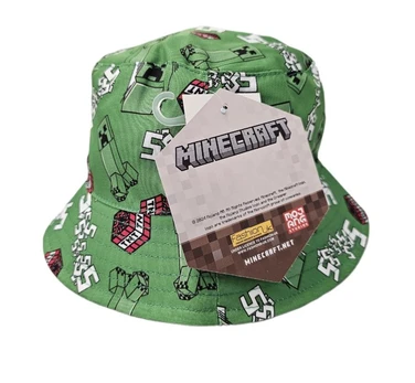 "Minecraft" vasarinė kepurė, žalia