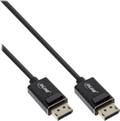 Kabelis InLine Displayport, Displayport, 3 m, juoda kaina