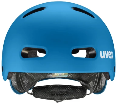 Šalmas Uvex kid 4 bubble mėlynas matt-55-58CM