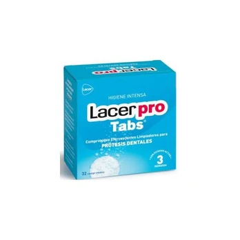 Lacer Protabs dantų protezų valymo tabletės 32uts