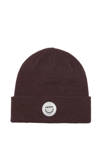 Viking žieminė vilnonė kepurė Play Wool Beanie Reflect - Grape