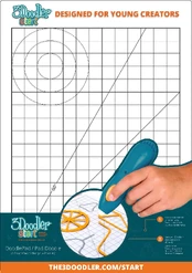 3Doodler START DoodlePad – 3D dizaino padėklas kaina