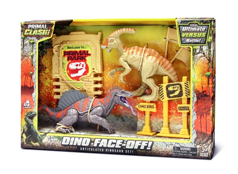 Rinkinys Lanard Primal Clash Dinozaurų dvikova