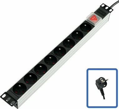 Lanview Lanview TUPS031 PDU maitinimo paskirstymas, juodas