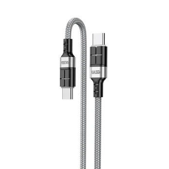iKaku KSC-696 PD60W fast charging data cable Type-C to Type-C 1.2m Grey