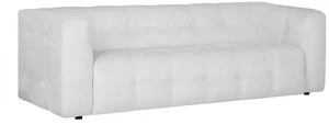 Sofa Home4you Leesi, smėlio, 224 x 92 cm x 71 cm