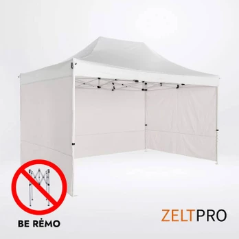 Prekybinės palapinės sienos 3x2 Balta Zeltpro PROFRAME