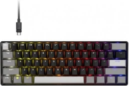 CORSAIR CLIPPER PRO MINI 60 Hall Effect Gaming Keyboard Juodas
