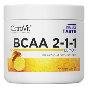 OstroVit BCAA 2-1-1 200 g. - Lemon skonis