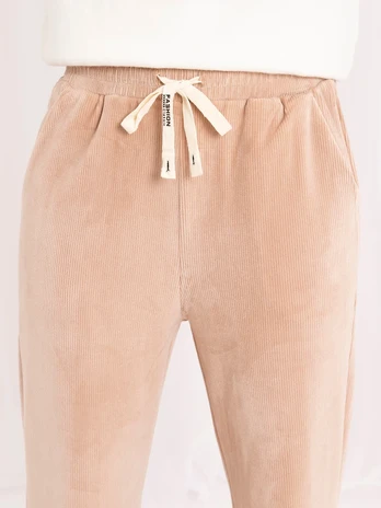 Italy Moda Kelnės-IR-SP-9850.03-smėlio spalva