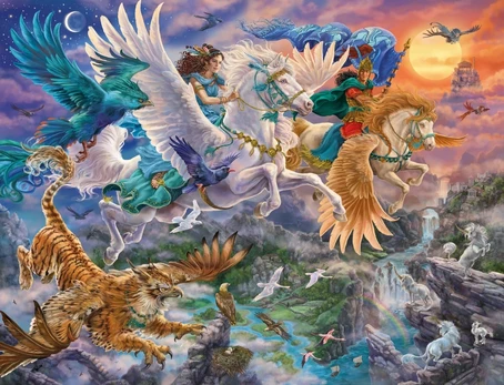 Ravensburger - Puzzle Pegasus And Friends 2000p (12000806)